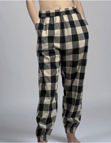 BUR-8810-Flannel Jogger Pant
